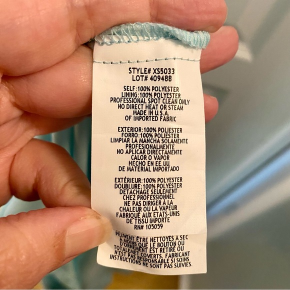 Xscape Halter Dress - Picture 6 of 6